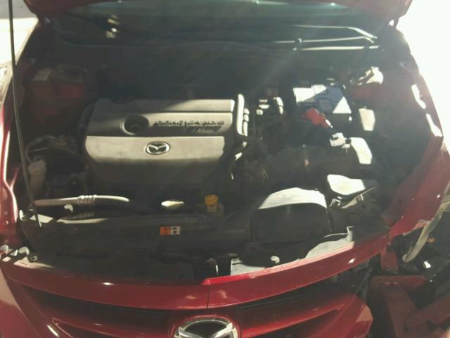 1YVHZ8EH7C5M17137 - 2012 MAZDA 6 I RED photo 7