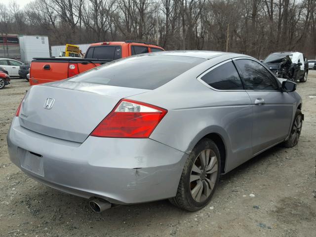 1HGCS1B70AA009205 - 2010 HONDA ACCORD EX SILVER photo 4