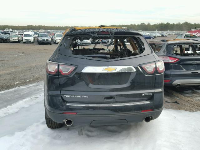 1GNKVJKDXHJ245711 - 2017 CHEVROLET TRAVERSE P BLACK photo 10