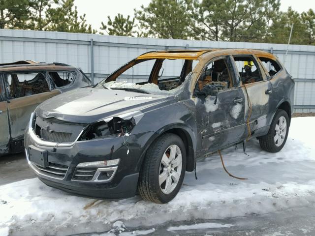 1GNKVJKDXHJ245711 - 2017 CHEVROLET TRAVERSE P BLACK photo 2