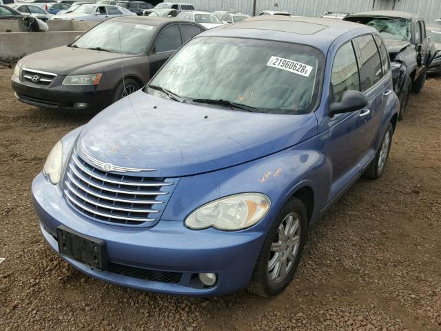 3A8FY68B76T250660 - 2006 CHRYSLER PT CRUISER BLUE photo 2