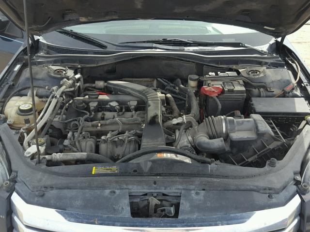 3FAHP07Z08R202339 - 2008 FORD FUSION SE BLUE photo 7