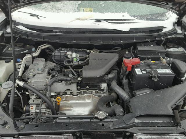 JN8AS58VX9W187595 - 2009 NISSAN ROGUE S CHARCOAL photo 7