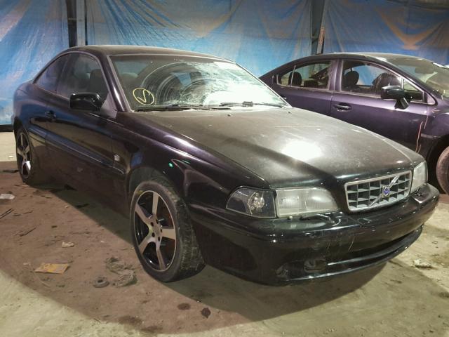 YV1NK53D22J032290 - 2002 VOLVO C70 BLACK photo 1