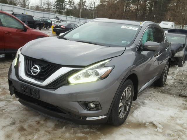 5N1AZ2MH8FN282997 - 2015 NISSAN MURANO S CHARCOAL photo 2