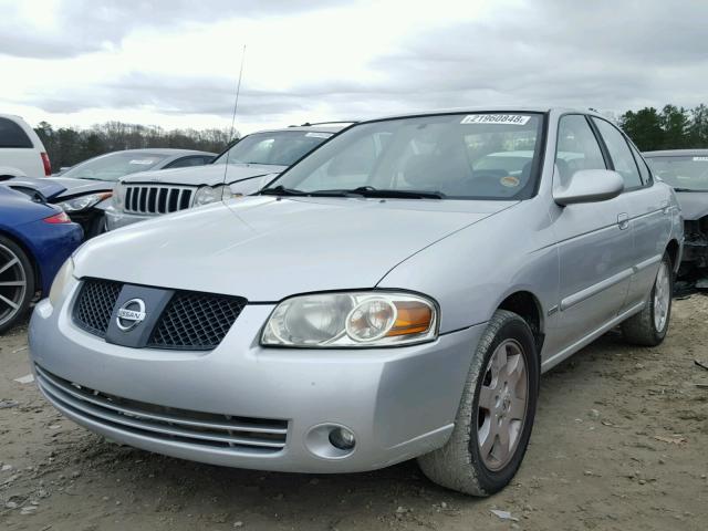 3N1CB51D26L599942 - 2006 NISSAN SENTRA 1.8 SILVER photo 2