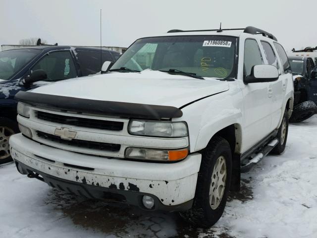 1GNEK13Z53R230284 - 2003 CHEVROLET TAHOE K150 WHITE photo 2