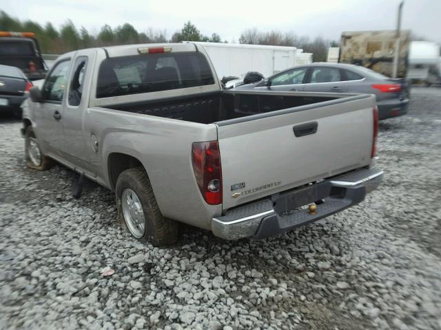 1GCCS196648203678 - 2004 CHEVROLET COLORADO TAN photo 3