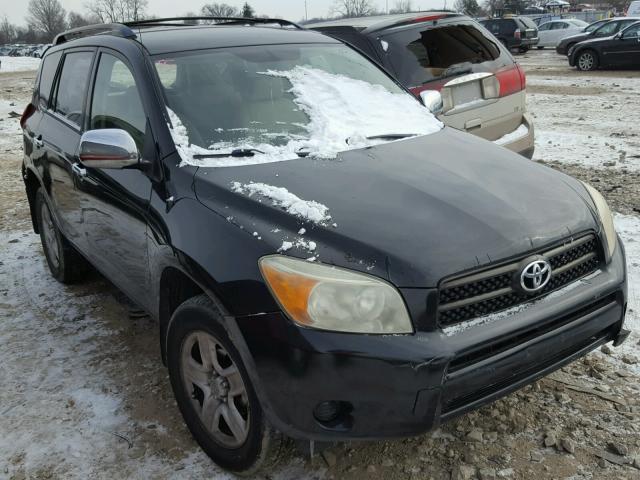 JTMBD33V866005197 - 2006 TOYOTA RAV4 BLACK photo 1