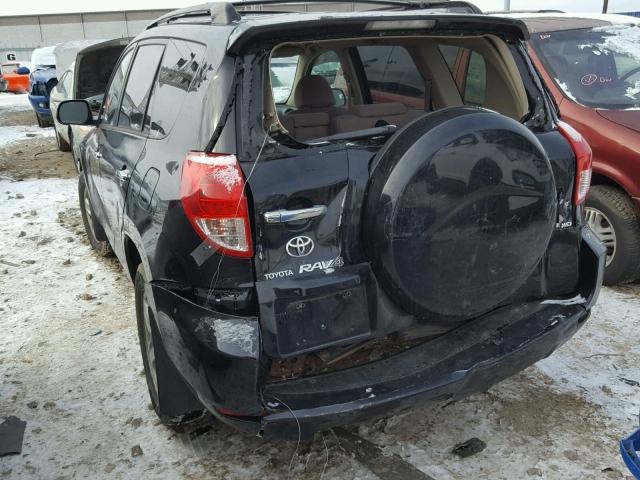 JTMBD33V866005197 - 2006 TOYOTA RAV4 BLACK photo 9