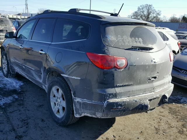 1GNER23D99S166337 - 2009 CHEVROLET TRAVERSE L CHARCOAL photo 3