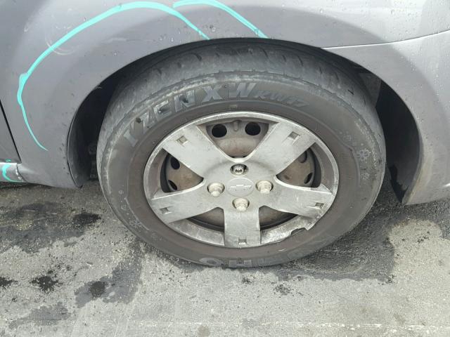 KL1TD5DEXAB107400 - 2010 CHEVROLET AVEO LS 灰色 照片 9