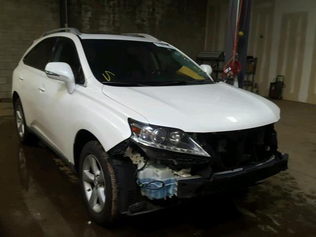 2T2BK1BA5DC201947 - 2013 LEXUS RX 350 WHITE photo 1