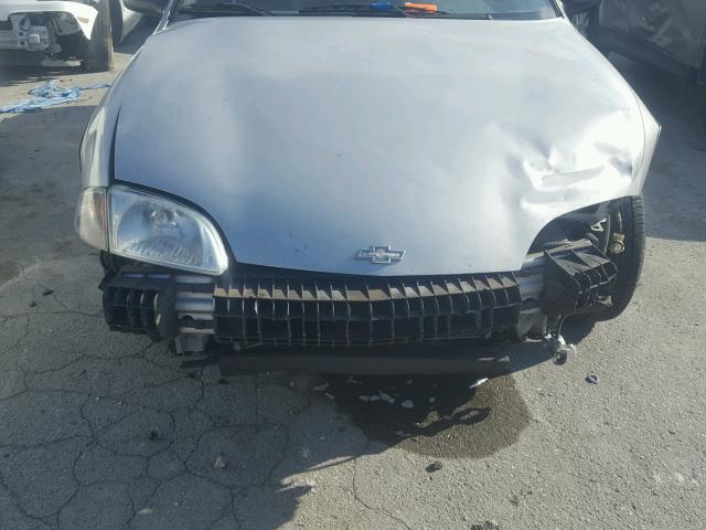 3G1JC5248YS151111 - 2000 CHEVROLET CAVALIER SILVER photo 9