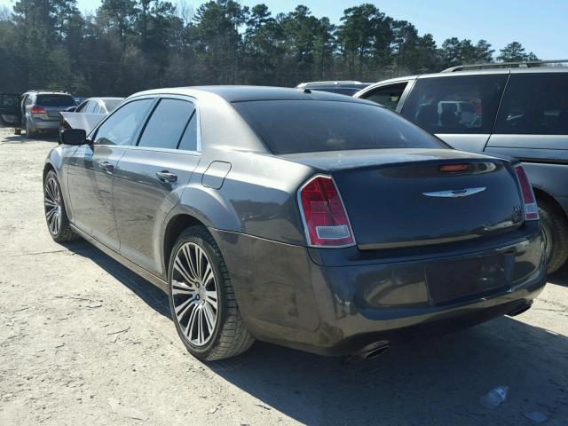 2C3CCABG7DH728229 - 2013 CHRYSLER 300 V6 GRAY photo 3