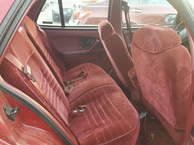 1G4NV5538RC260032 - 1994 BUICK SKYLARK CU RED photo 6