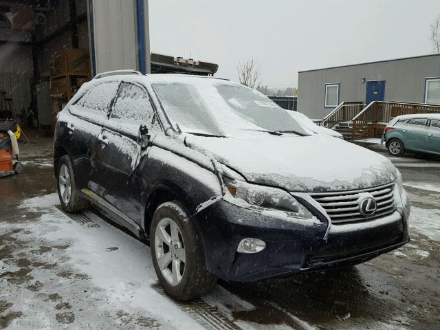 JTJBK1BA0E2037993 - 2014 LEXUS RX 350 BLUE photo 1