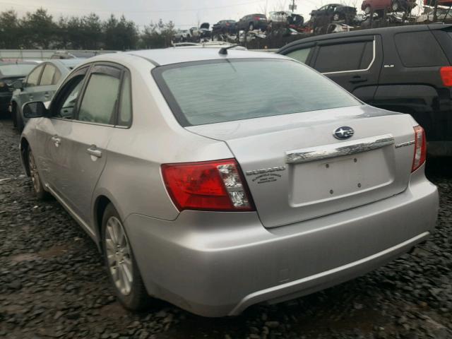 JF1GE61648H517617 - 2008 SUBARU IMPREZA 2. SILVER photo 3