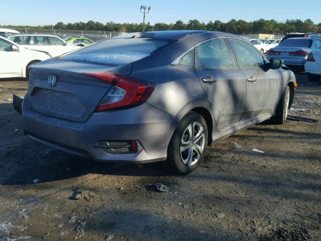 2HGFC2F56GH523840 - 2016 HONDA CIVIC LX GRAY photo 4