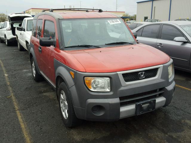 5J6YH276X4L017095 - 2004 HONDA ELEMENT EX ORANGE photo 1