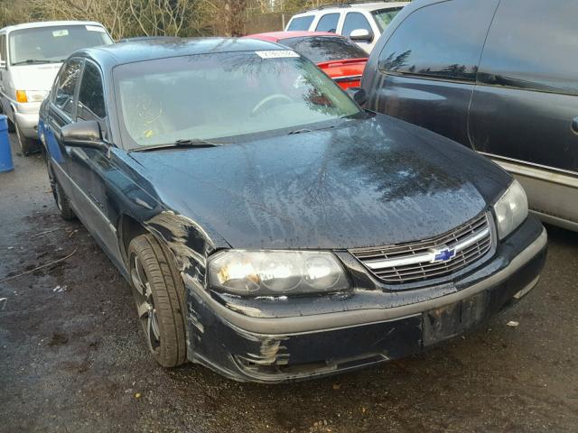 2G1WH55K339366659 - 2003 CHEVROLET IMPALA LS BLACK photo 1