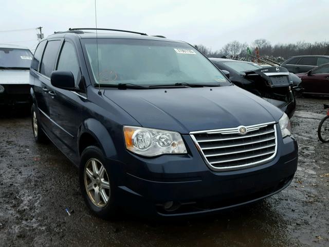 2A8HR54P98R636620 - 2008 CHRYSLER TOWN & COU BLUE photo 1