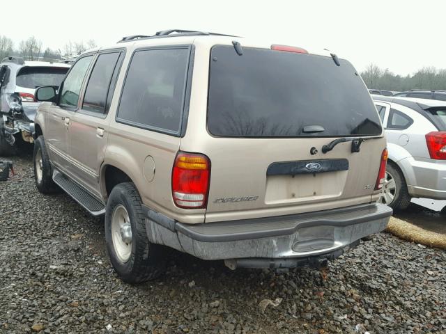 1FMZU34E7WZA27733 - 1998 FORD EXPLORER GOLD photo 3