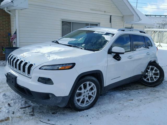 1C4PJLCB2FW771379 - 2015 JEEP CHEROKEE L WHITE photo 2