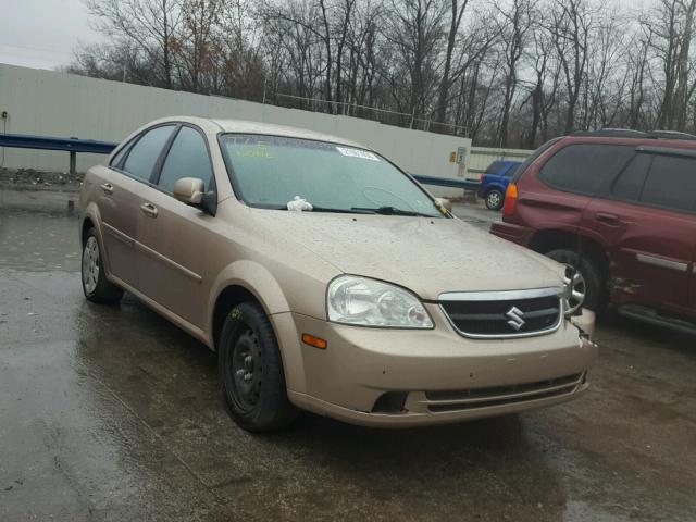 KL5JD56Z27K511130 - 2007 SUZUKI FORENZA BA TAN photo 1