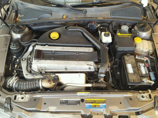 YS3ED49G873522135 - 2007 SAAB 9-5 2.3T GRAY photo 7