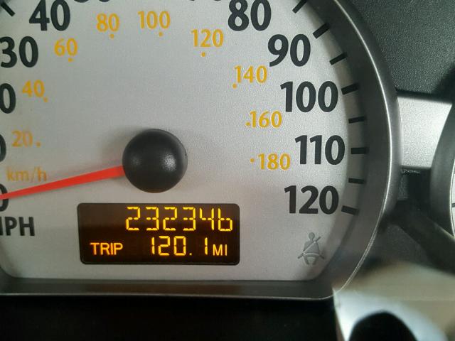 1G8AL52F54Z143919 - 2004 SATURN ION LEVEL WHITE photo 8