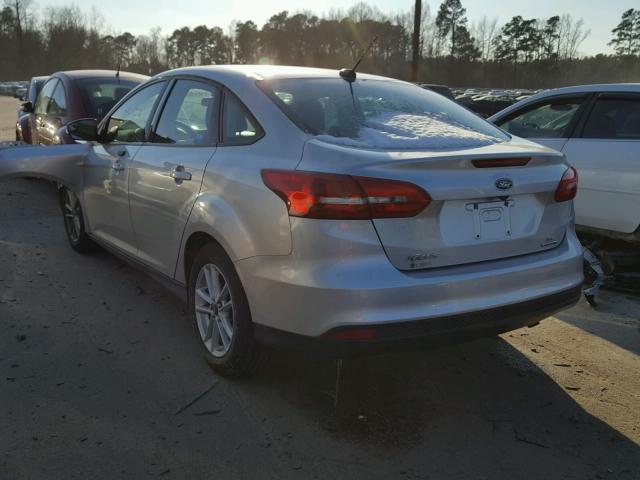 1FADP3F23FL255651 - 2015 FORD FOCUS SE SILVER photo 3