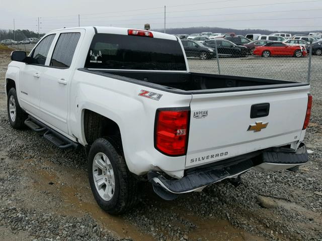 3GCUKREC7HG485988 - 2017 CHEVROLET SILVERADO WHITE photo 3