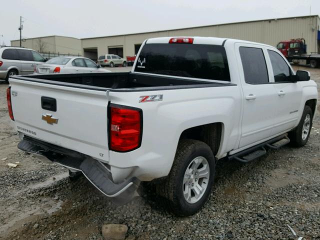 3GCUKREC7HG485988 - 2017 CHEVROLET SILVERADO WHITE photo 4