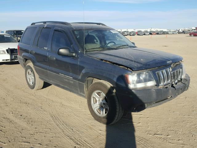 1J4GW48S54C160609 - 2004 JEEP GRAND CHER GRAY photo 1