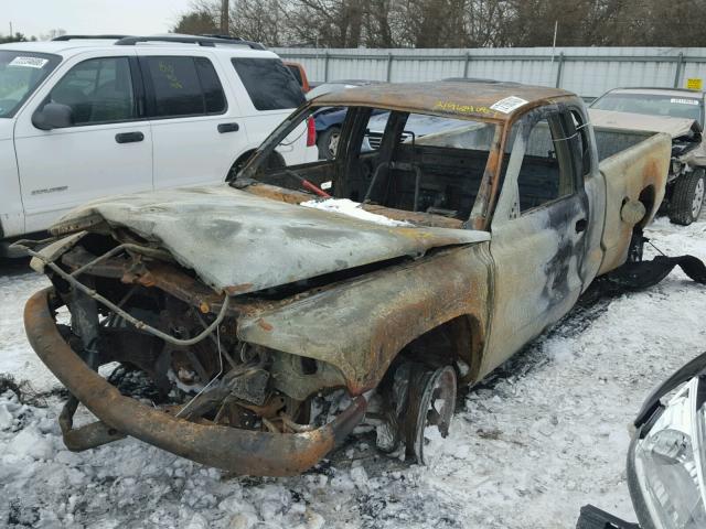 1B7GG22N4YS717208 - 2000 DODGE DAKOTA BURN photo 2