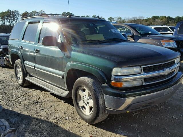 1GNEC13Z94R192850 - 2004 CHEVROLET TAHOE C150 GREEN photo 1