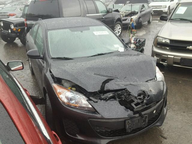 JM1BL1VP4D1777535 - 2013 MAZDA 3 I BLACK photo 1