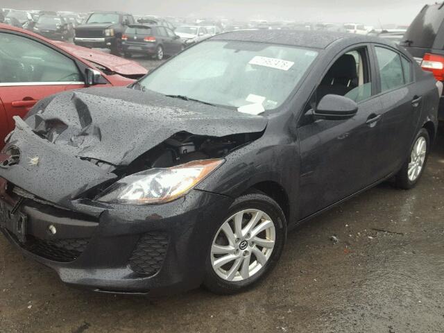 JM1BL1VP4D1777535 - 2013 MAZDA 3 I BLACK photo 2