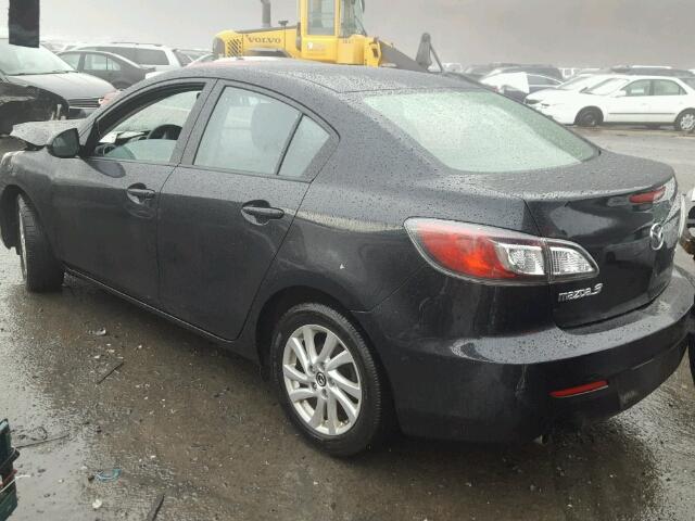 JM1BL1VP4D1777535 - 2013 MAZDA 3 I BLACK photo 3