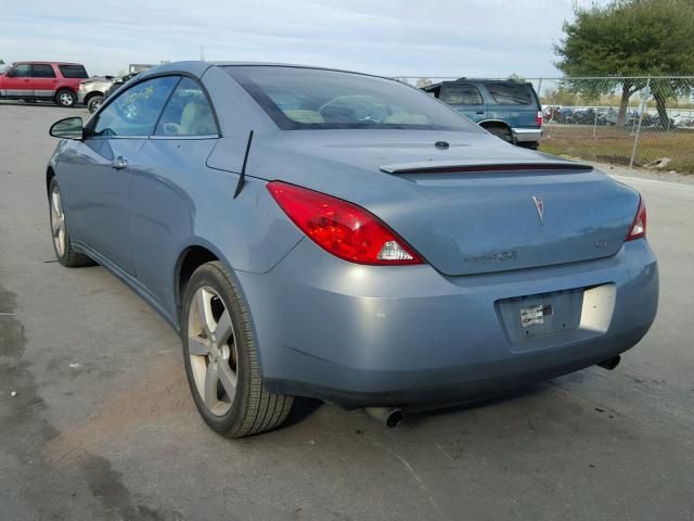 1G2ZH361074269401 - 2007 PONTIAC G6 GT BLUE photo 3