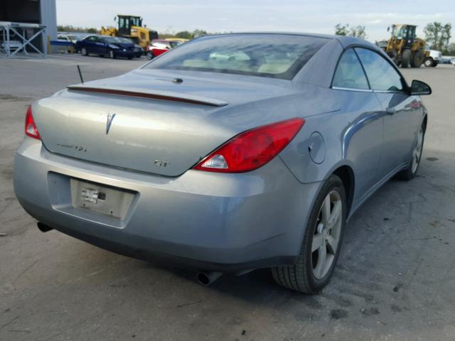 1G2ZH361074269401 - 2007 PONTIAC G6 GT BLUE photo 4