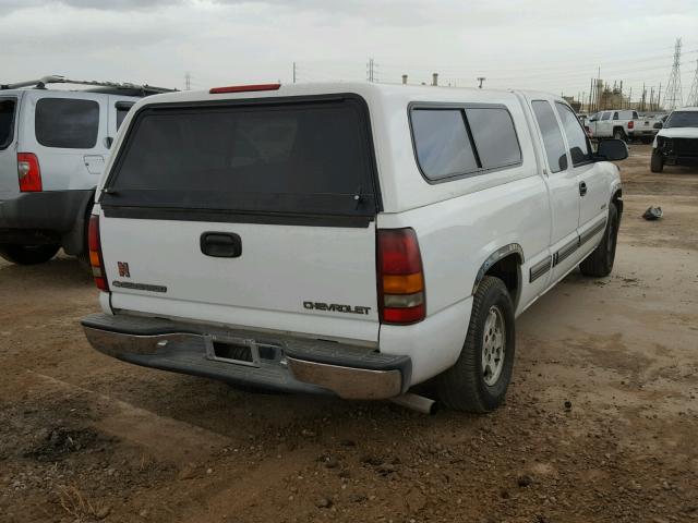 2GCEC19V921162119 - 2002 CHEVROLET SILVERADO WHITE photo 4