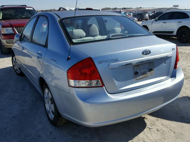 KNAFE121975462378 - 2007 KIA SPECTRA EX GREEN photo 3