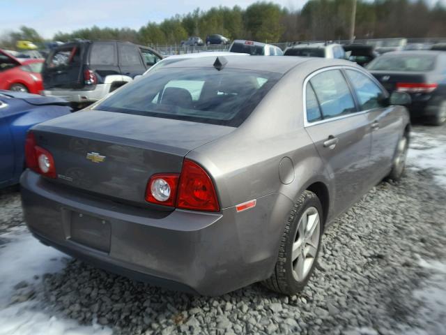 1G1ZB5E05CF209171 - 2012 CHEVROLET MALIBU LS BROWN photo 4