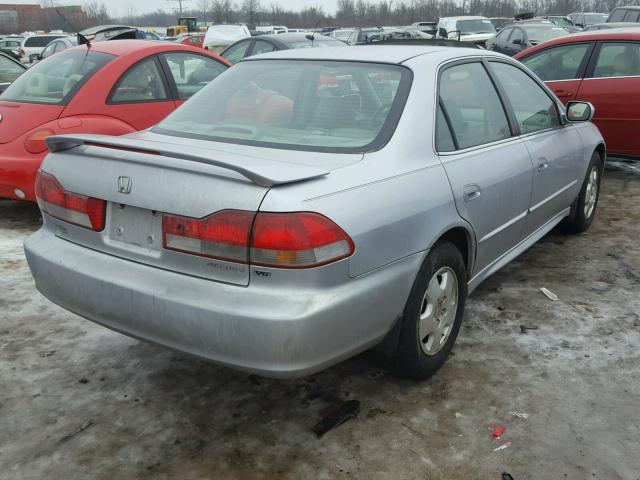 1HGCG16562A029163 - 2002 HONDA ACCORD EX SILVER photo 4