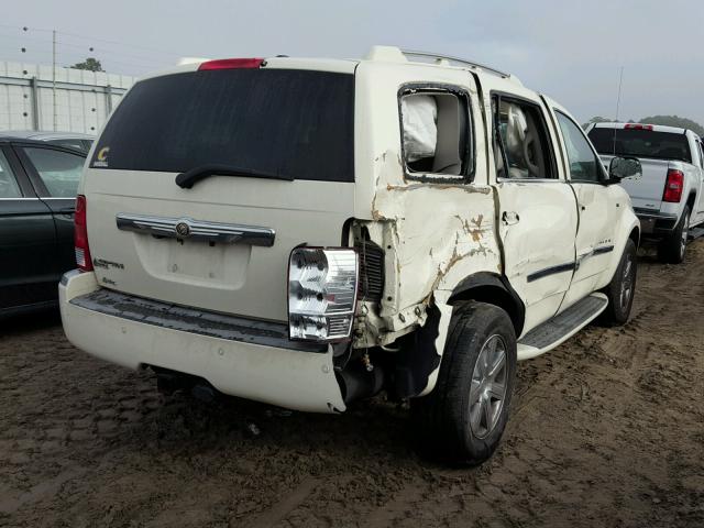 1A8HX58N18F144072 - 2008 CHRYSLER ASPEN LIMI CREAM photo 4