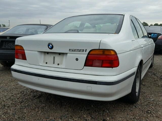 WBADD6329WBW41874 - 1998 BMW 528 I AUTO WHITE photo 4