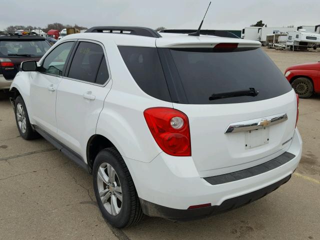 2CNALDEC2B6430981 - 2011 CHEVROLET EQUINOX LT WHITE photo 3