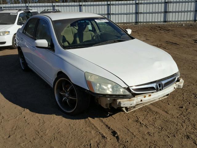 1HGCM56306A026862 - 2006 HONDA ACCORD SE WHITE photo 1